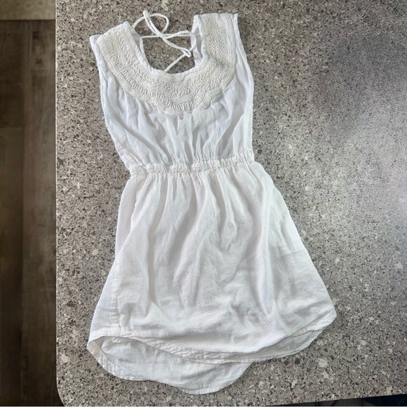 Hurley The Wolf Moon Dress - White - Size Small - Picture 1 of 11